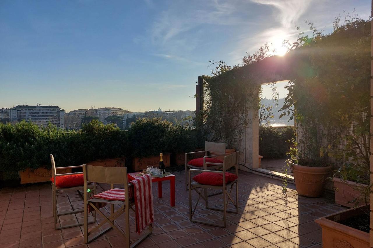 Appartamento Beautiful Loft In Ponte Milvio With Terrace Roma Esterno foto