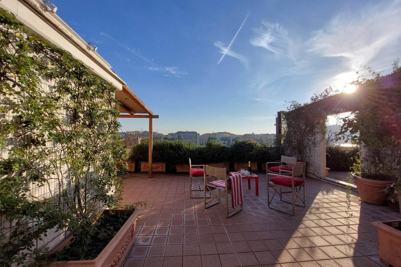 Appartamento Beautiful Loft In Ponte Milvio With Terrace Roma Esterno foto