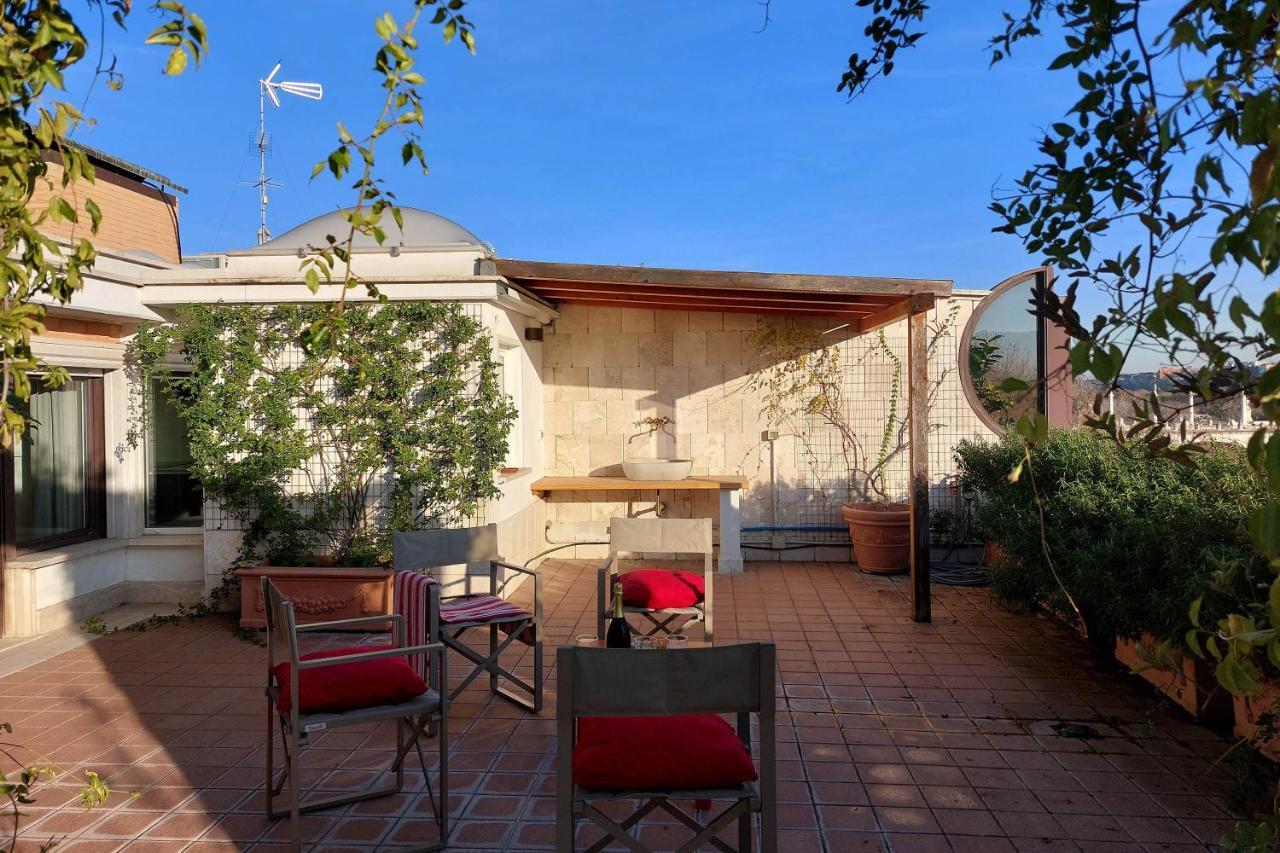 Appartamento Beautiful Loft In Ponte Milvio With Terrace Roma Esterno foto