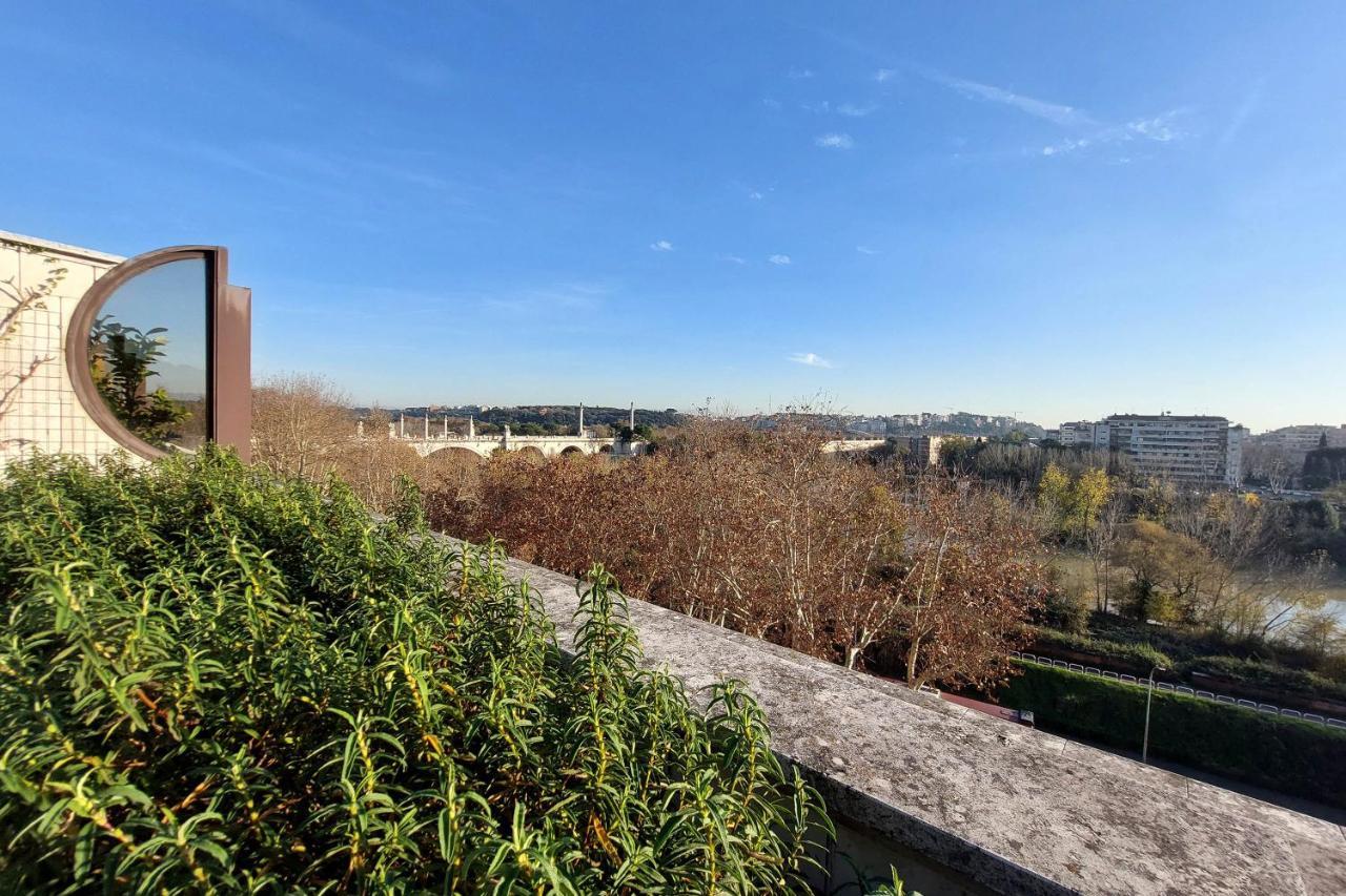 Appartamento Beautiful Loft In Ponte Milvio With Terrace Roma Esterno foto