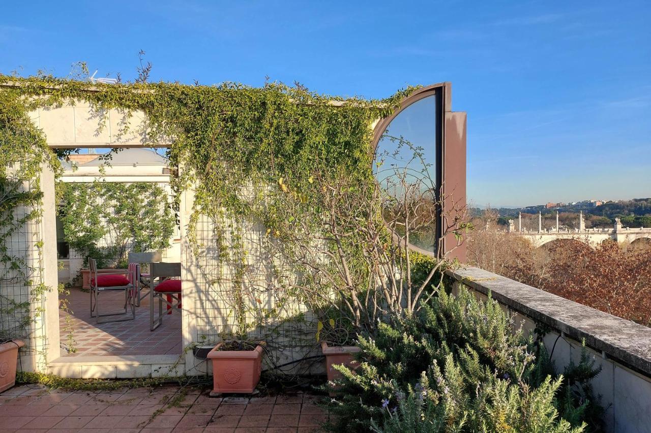 Appartamento Beautiful Loft In Ponte Milvio With Terrace Roma Esterno foto