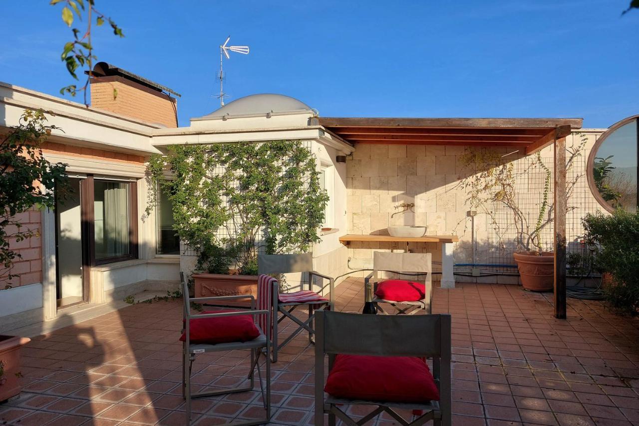 Appartamento Beautiful Loft In Ponte Milvio With Terrace Roma Esterno foto