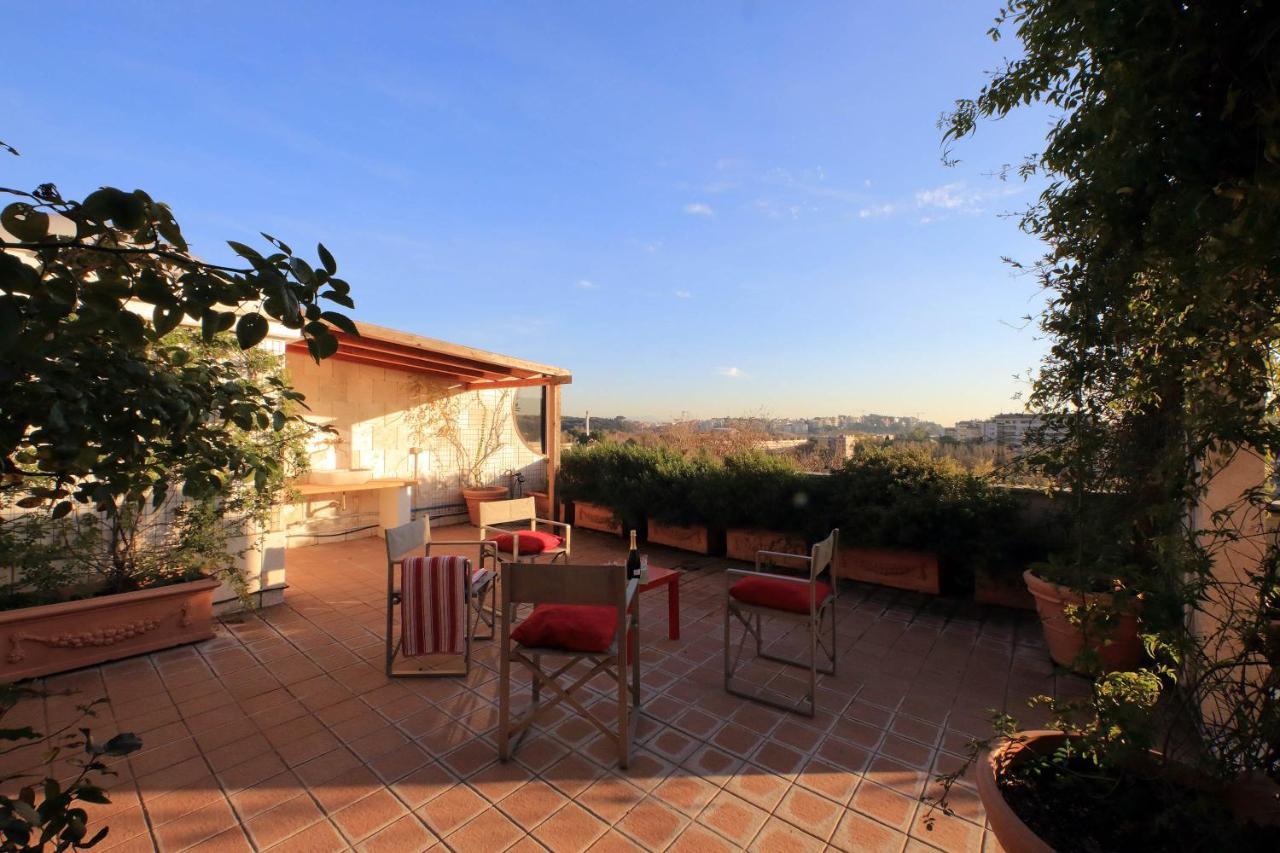Appartamento Beautiful Loft In Ponte Milvio With Terrace Roma Esterno foto