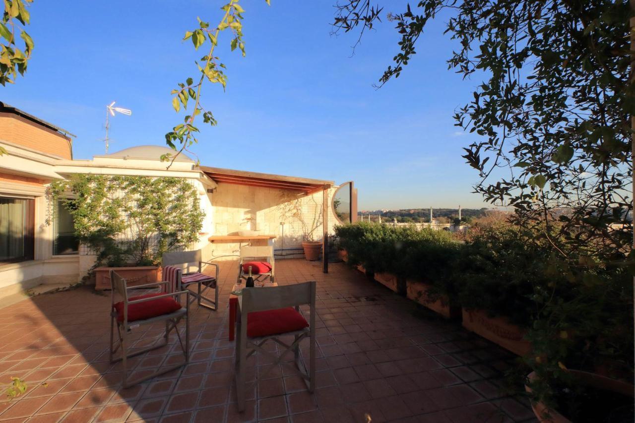 Appartamento Beautiful Loft In Ponte Milvio With Terrace Roma Esterno foto