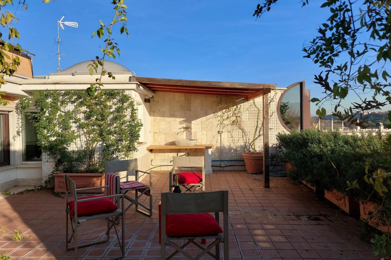 Appartamento Beautiful Loft In Ponte Milvio With Terrace Roma Esterno foto