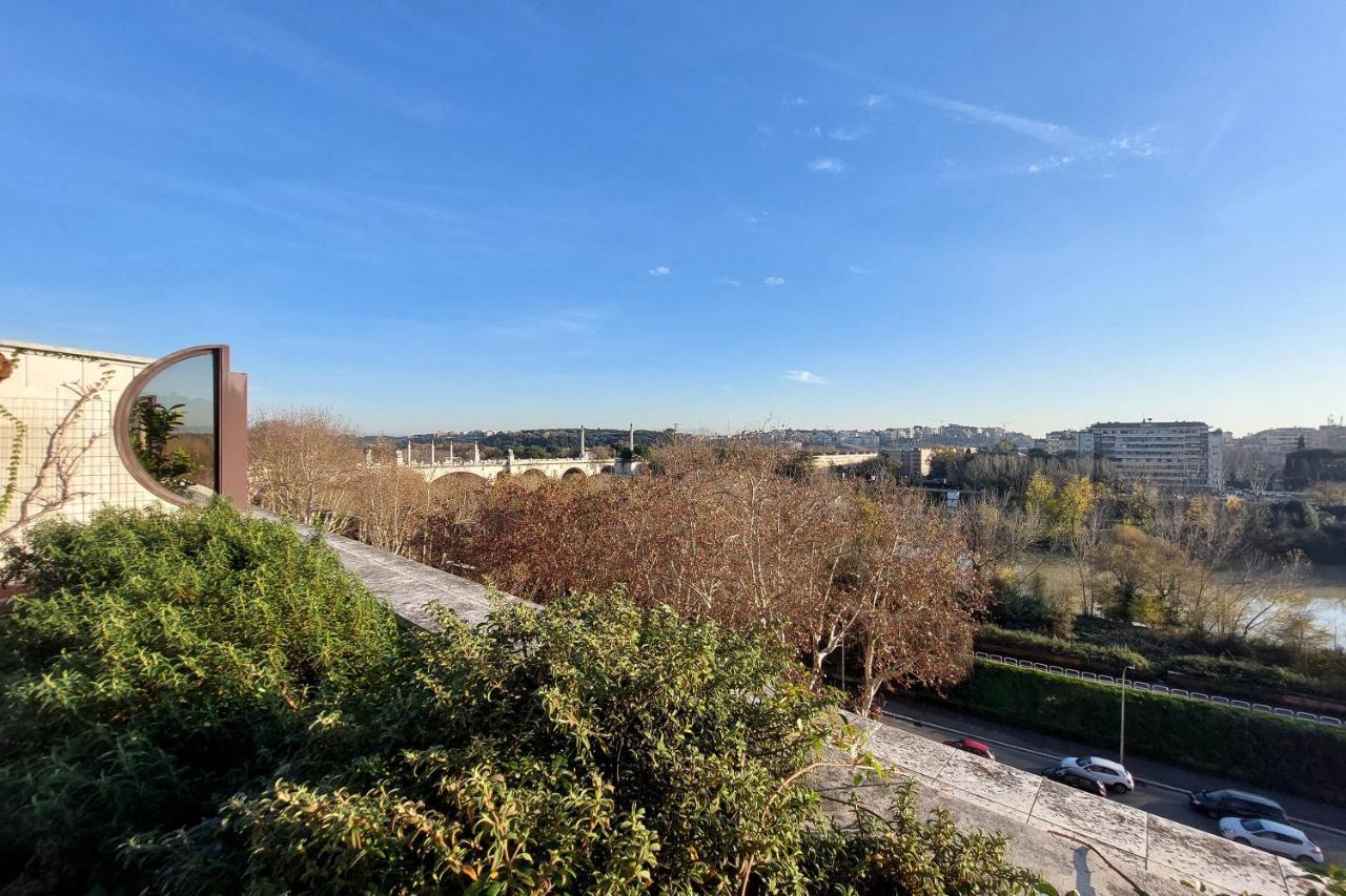 Appartamento Beautiful Loft In Ponte Milvio With Terrace Roma Esterno foto