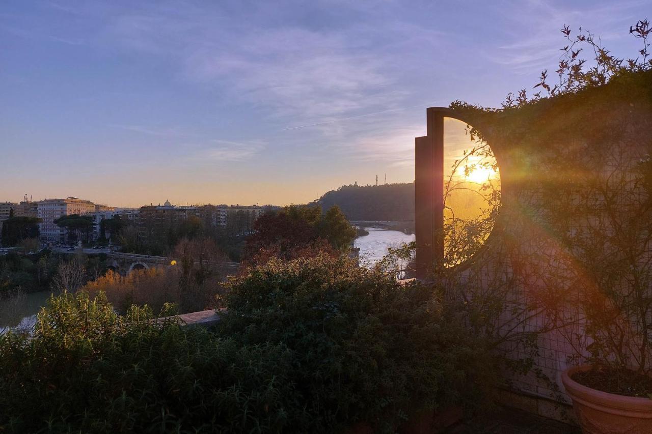 Appartamento Beautiful Loft In Ponte Milvio With Terrace Roma Esterno foto