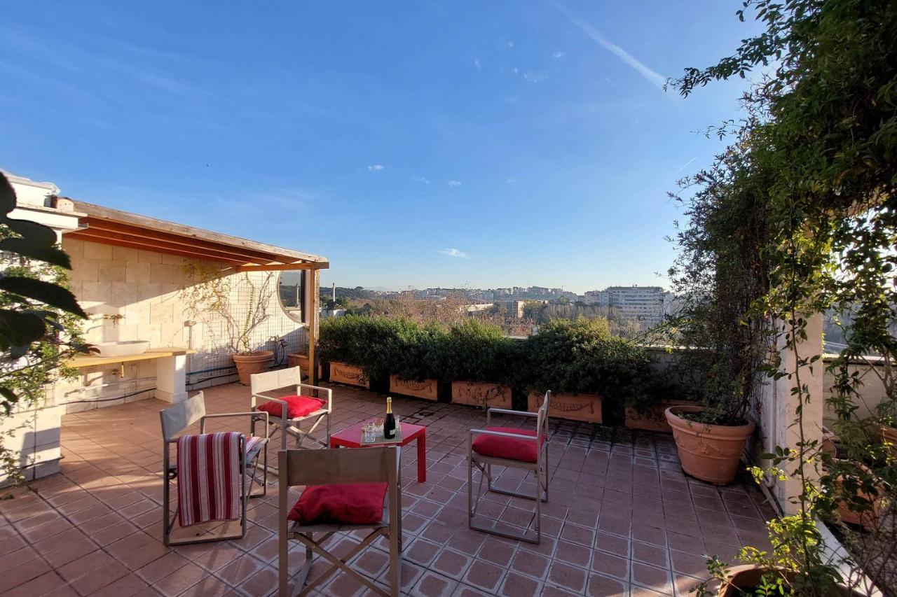Appartamento Beautiful Loft In Ponte Milvio With Terrace Roma Esterno foto