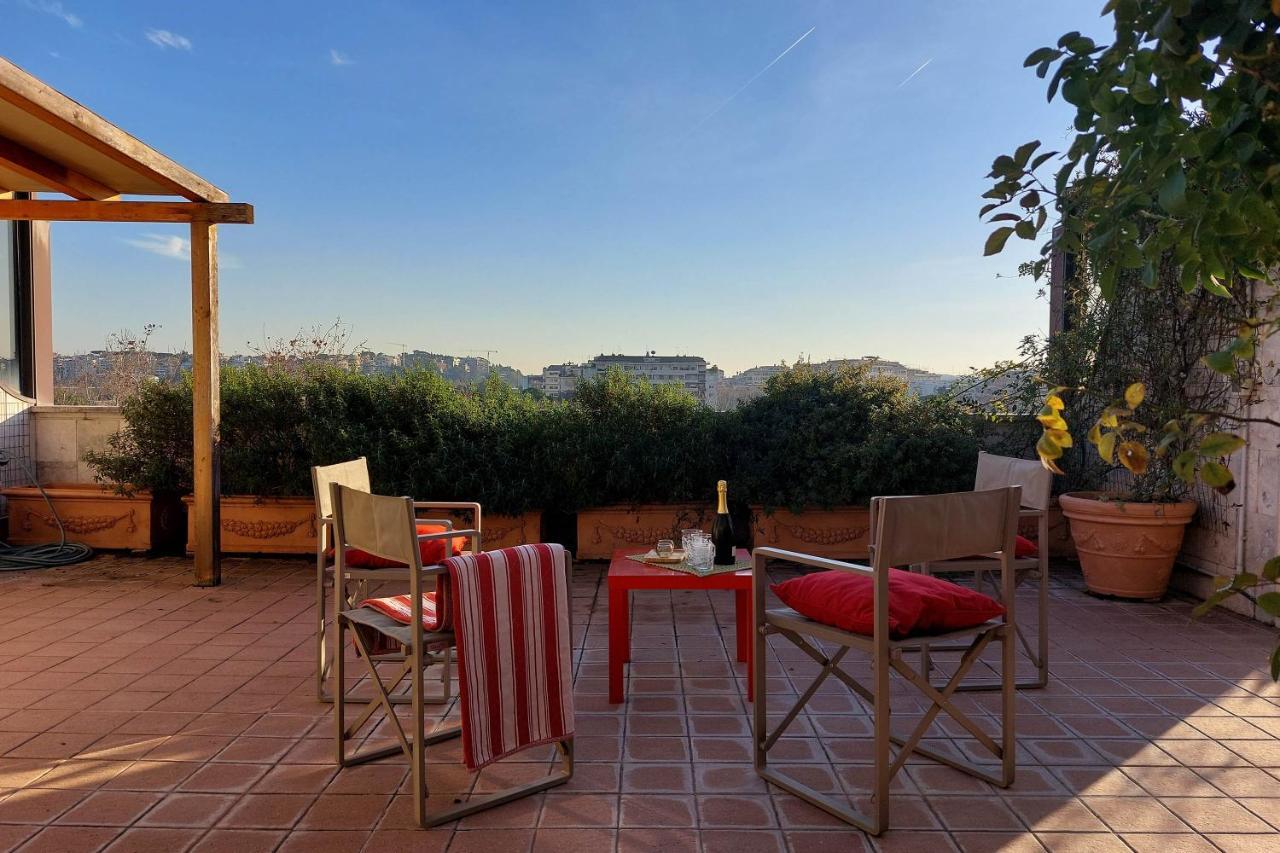 Appartamento Beautiful Loft In Ponte Milvio With Terrace Roma Esterno foto